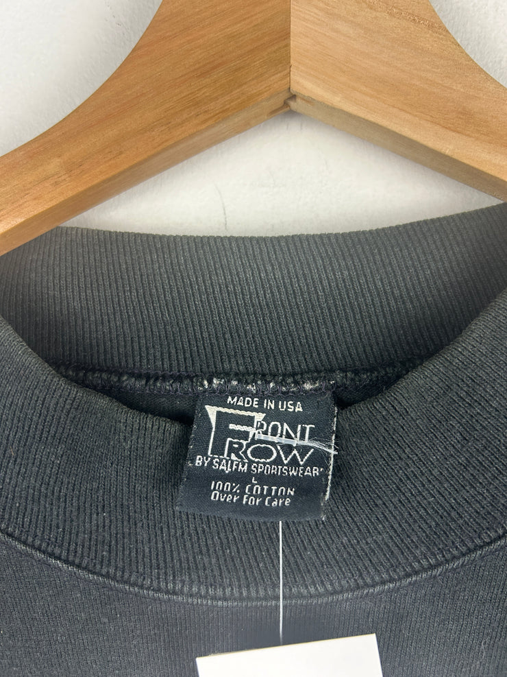 Vintage 90s NFL Dallas Cowboys Super Bowl Champions Ring Black Mock Neck Long Sleeve