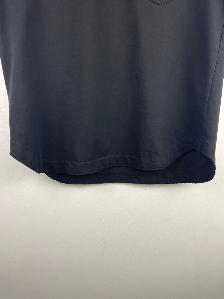 Number Nine Black Pocket Tee