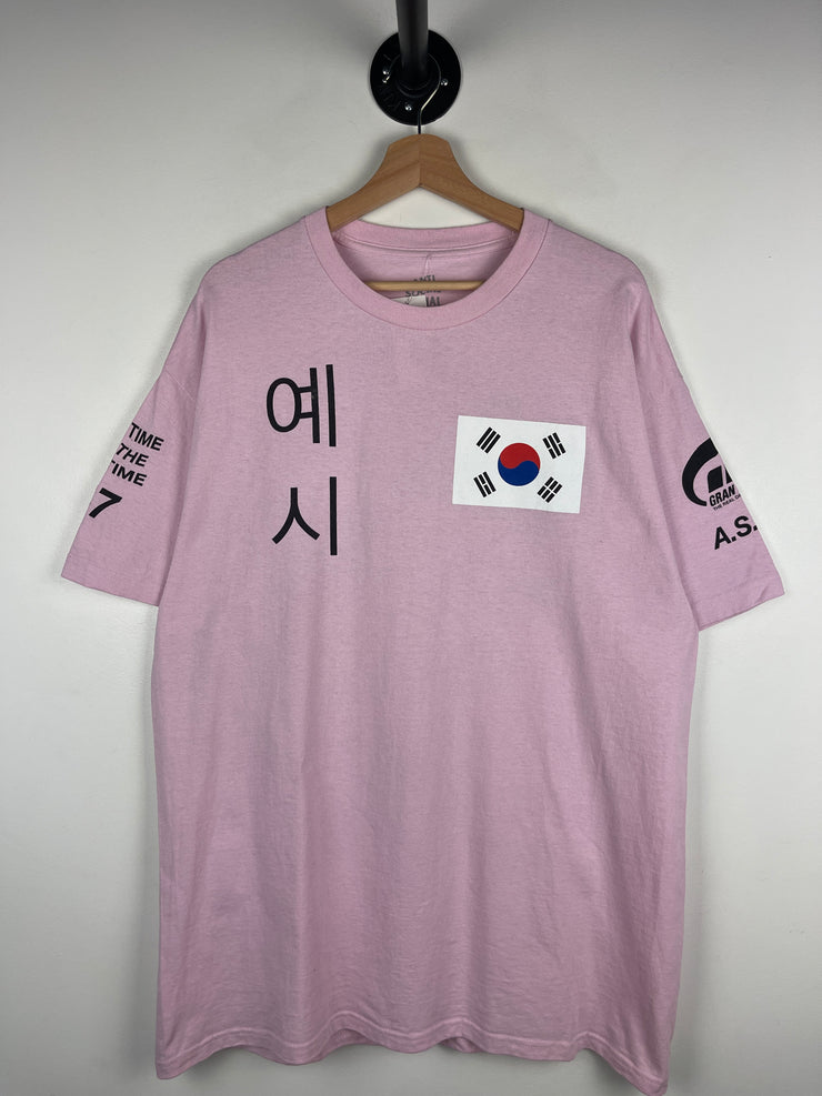 Anti Social Social Club Gran Turismo Pink Tee