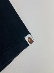 Bape Spellout Pink Camo Box Black Tee