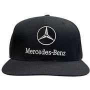 Vintage 90s New Era Mercedes Benz Black Strapback Hat