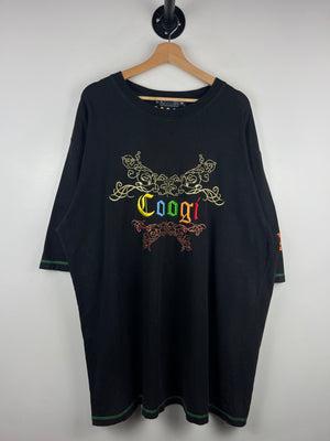 Vintage Coogi Embroidered Black Tee