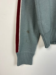 Vintage 90's Matt Andrews Black & Grey Knit Sweater