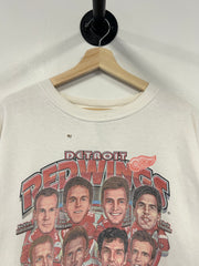 Vintage 2002 Detroit Red Wings Champions White Tee