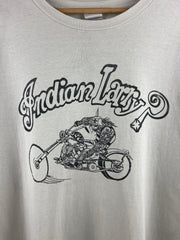 Vintage Indian Larry Choppers Rule White Tee