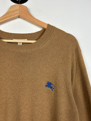 Burberry Brown Cashmere Knit Sweater