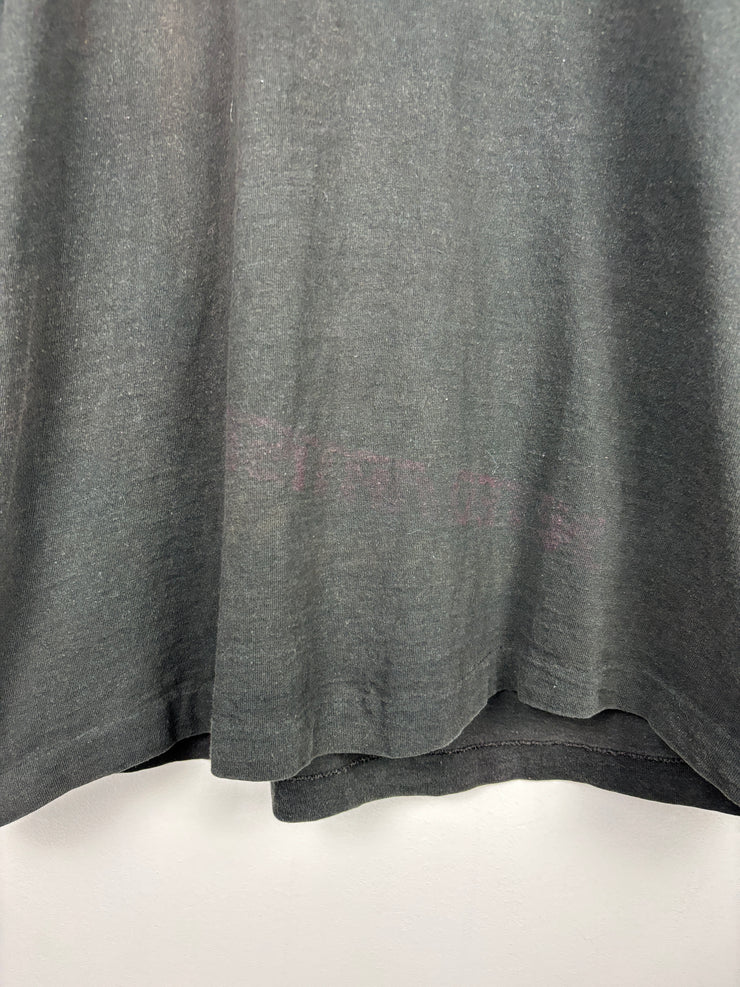 Vintage 90s Washington DC Art Black Tee