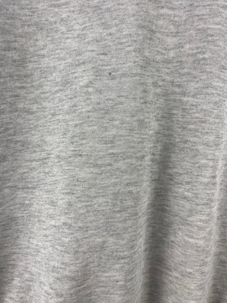 Vintage 90s Russell Athletic Blank Grey Crewneck