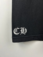 Chrome Hearts Paris 5th Anniversary Fleur Flag Black Tee
