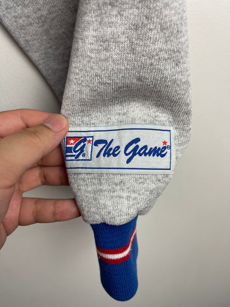 Vintage 90s NFL The Game Buffalo Bills Embroidered Grey Crewneck