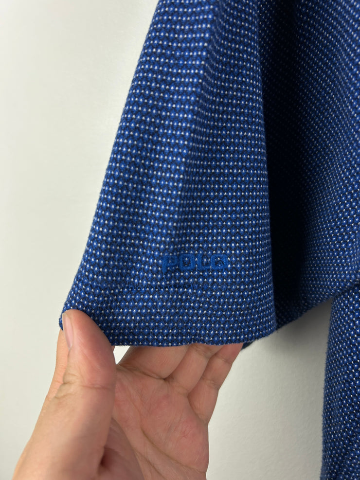 Vintage 90s Polo Golf Ralph Lauren Blue Polo Shirt