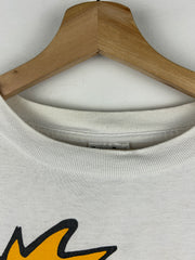 Vintage 90s Michigan Peeing White Tee