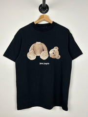 Palm Angels Teddy Bear Black Tee