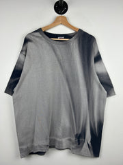 Vintage 90s Champion Sun Faded Navy Blank Tee