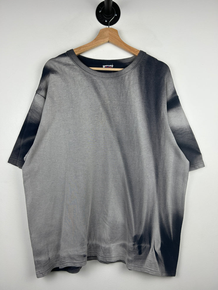 Vintage 90s Champion Sun Faded Navy Blank Tee