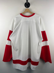 Vintage 90s NHL CCM Detroit Red Wings White Hockey Jersey