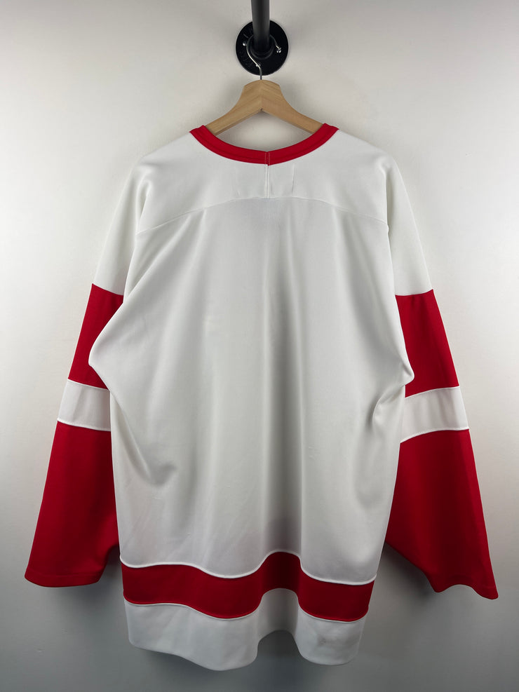 Vintage 90s NHL CCM Detroit Red Wings White Hockey Jersey