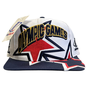 Vintage 90s Logo Athletic Atlanta Olympic Games Star Big Logo Snapback Hat
