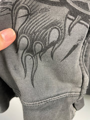 Vintage ACDC Black Ice Grey Zip Up Hoodie