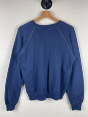 Vintage 80s Lee Made In USA Navy Crewneck