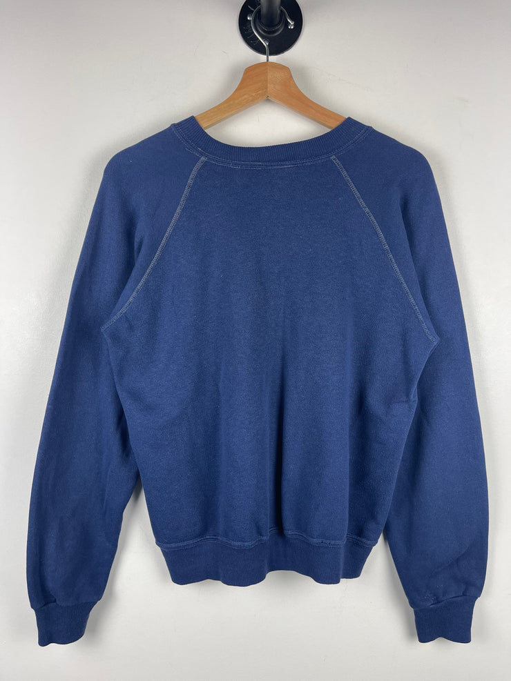 Vintage 80s Lee Made In USA Navy Crewneck