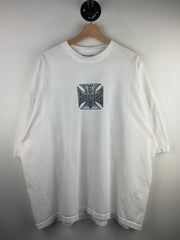 Vintage West Coast Choppers Chrome Logo White Tee