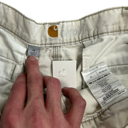 Vintage Carhartt Cream Work Shorts