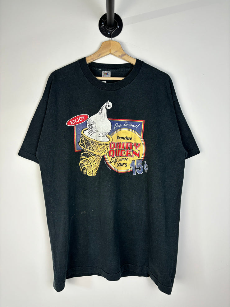 Vintage 1995 Dairy Queen Black Tee