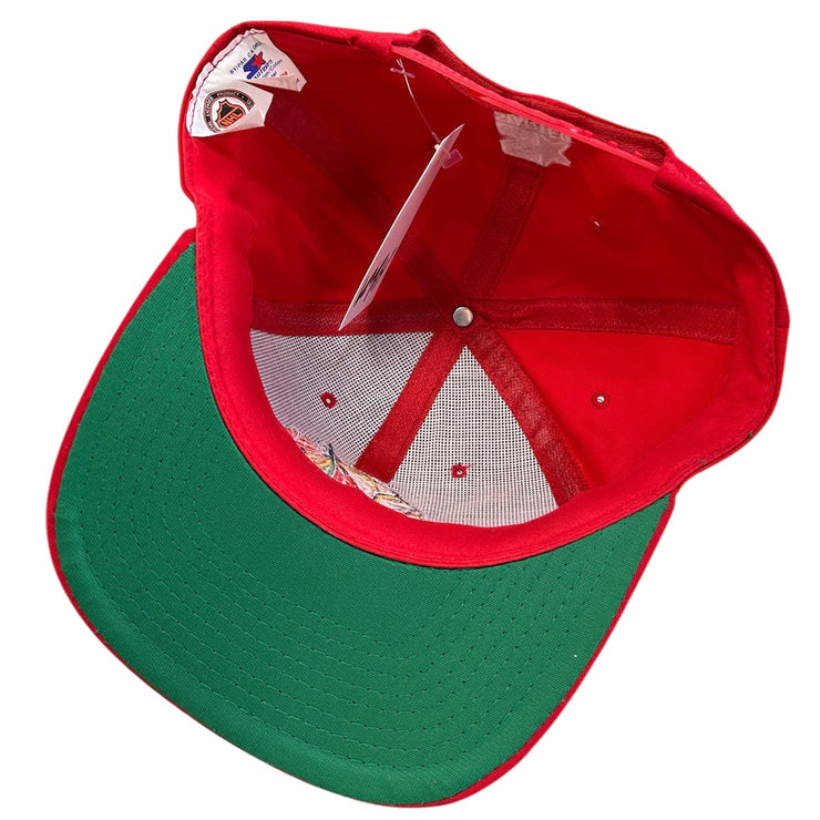 Vintage 90s NHL Starter Chicago Blackhawks Plain Logo Snapback Hat