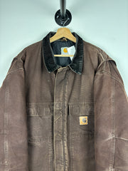 Vintage Carhartt Arctic Faded Brown Jacket