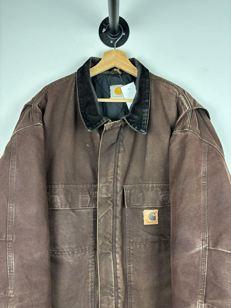 Vintage Carhartt Arctic Faded Brown Jacket