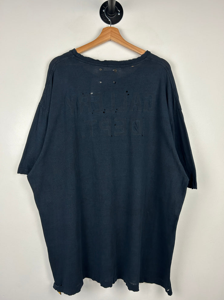 Gallery Dept. Art That Kills Reversible French Logo Faded Black Tee