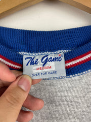 Vintage 90s NFL The Game Buffalo Bills Embroidered Grey Crewneck