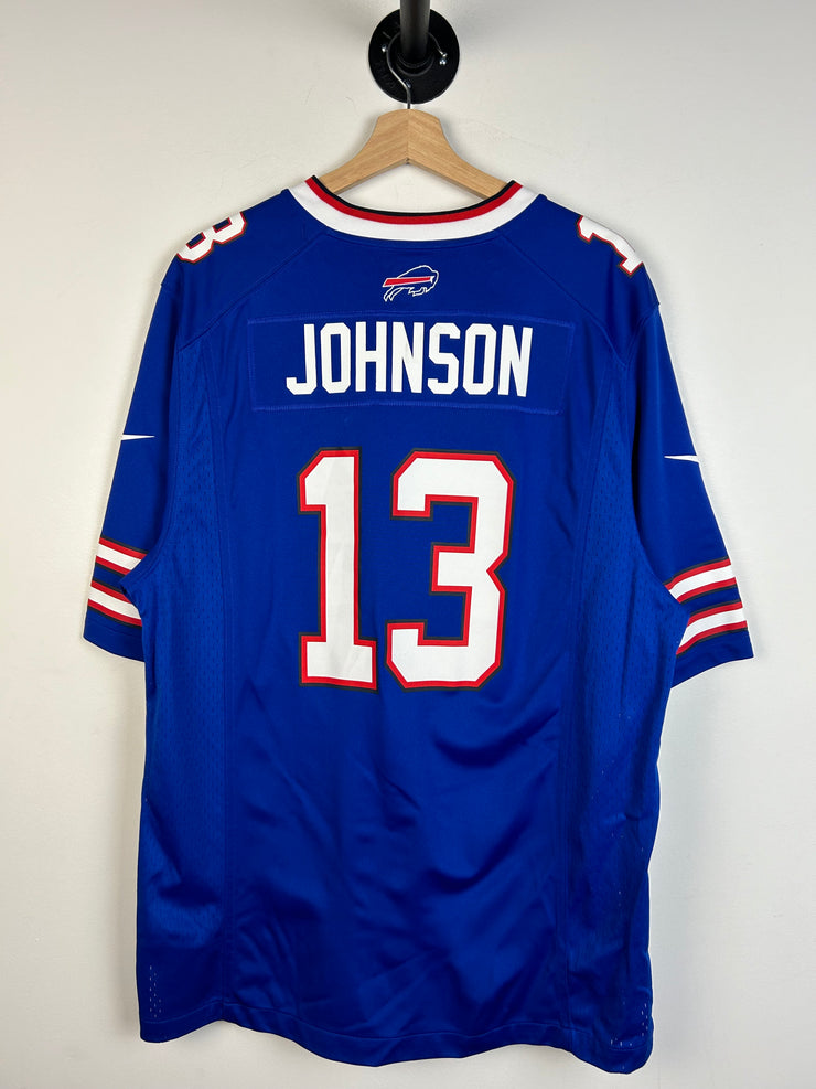 NFL Nike Buffalo Bills Johnson Blue Football Jersey