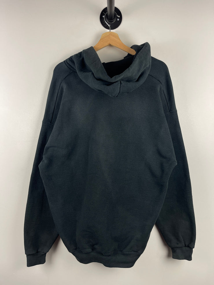 Vintage Lee Harley Davidson Embroidered Black Hoodie