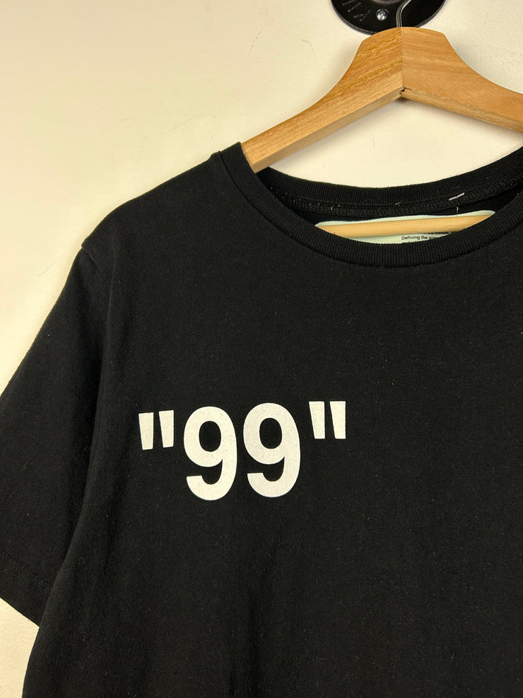 Off White Ice Man Black Tee