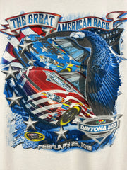 Vintage Nascar Daytona 500 White Tee