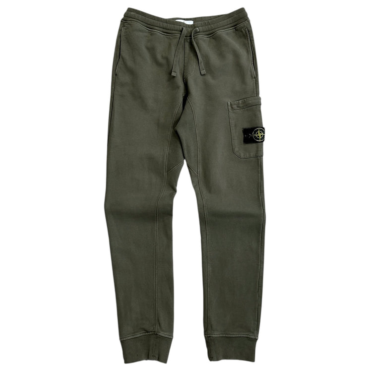 Stone Island Patch Brown Sweatpants
