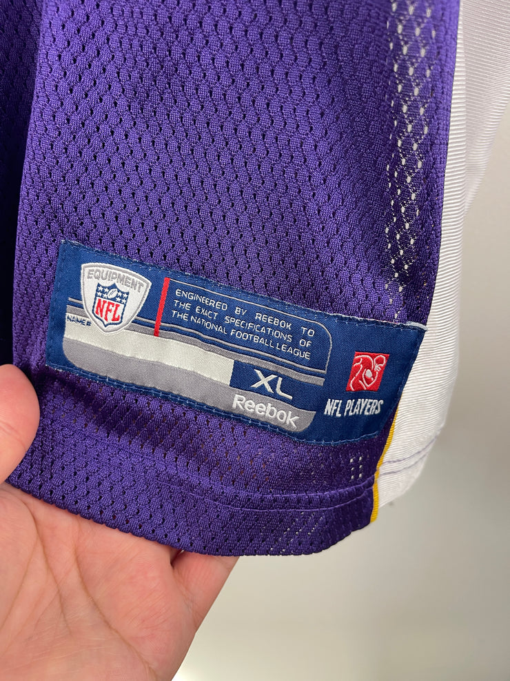 Vintage NFL Reebok Minnesota Vikings Peterson Purple Football Jersey