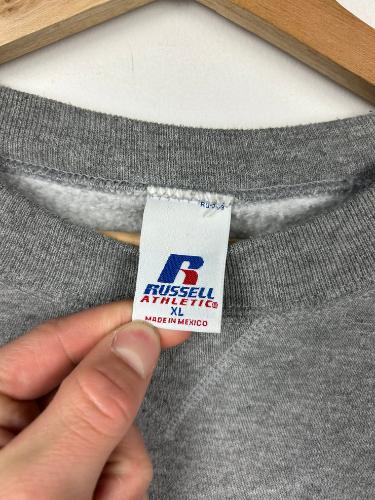 Vintage OHL Russell Kitchener Rangers Grey Crewneck