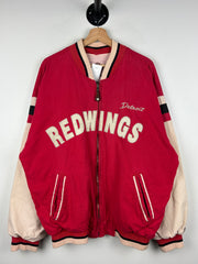 Vintage 90s NHL Mirage Detroit Red Wings Reversible Bomber Jacket