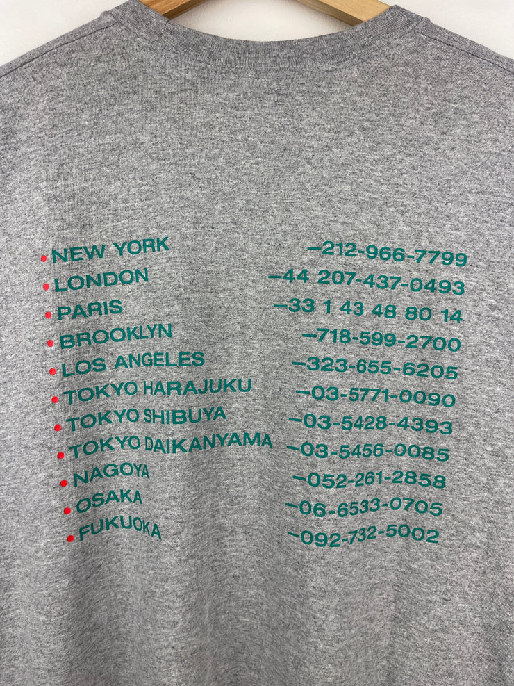 Supreme FW19 New Sh*t Heather Grey Tee
