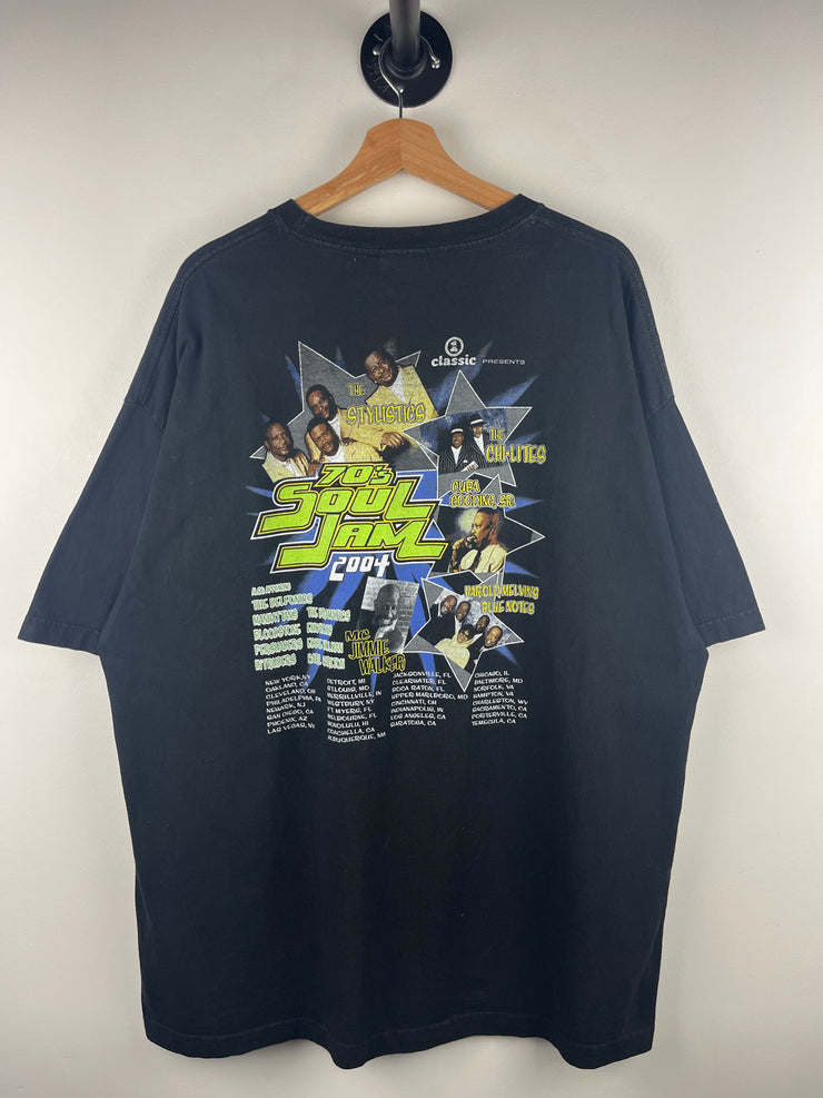 Vintage 2004 Soul Jam 70s Tour Black Tee