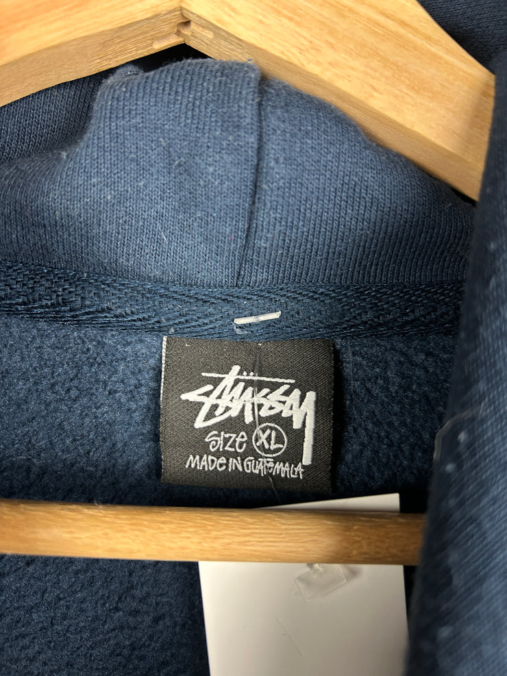 Stussy Script Navy Hoodie