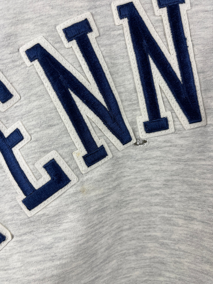 Vintage 90s Russell Athletic Penn State University Embroidered Grey Crewneck