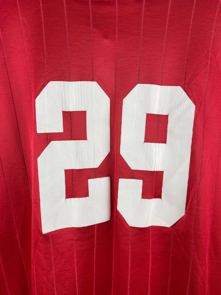 Vintage 90s Adidas Red & White Soccer Jersey