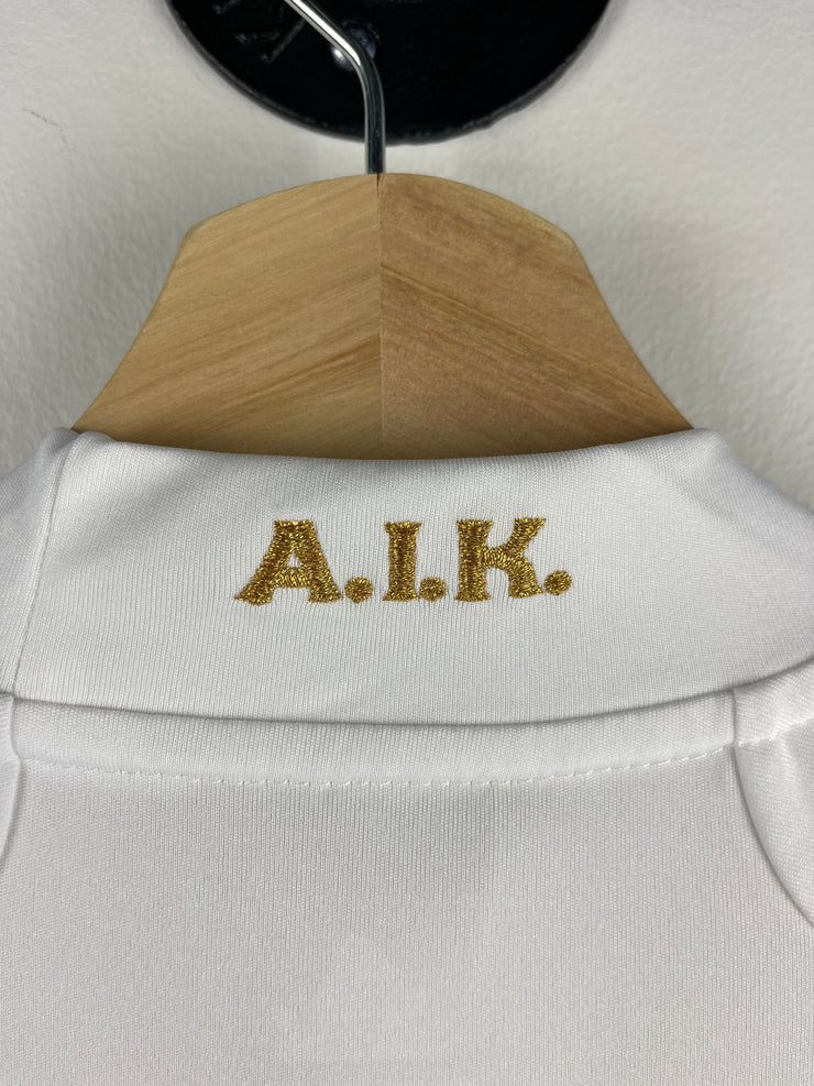 Vintage 2008-2009 Adidas AIK Stockholm Home White Soccer Jersey
