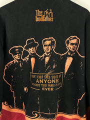 Vintage 2007 Jeff Hamilton The Godfather Movie Promo Black Racing Jacket