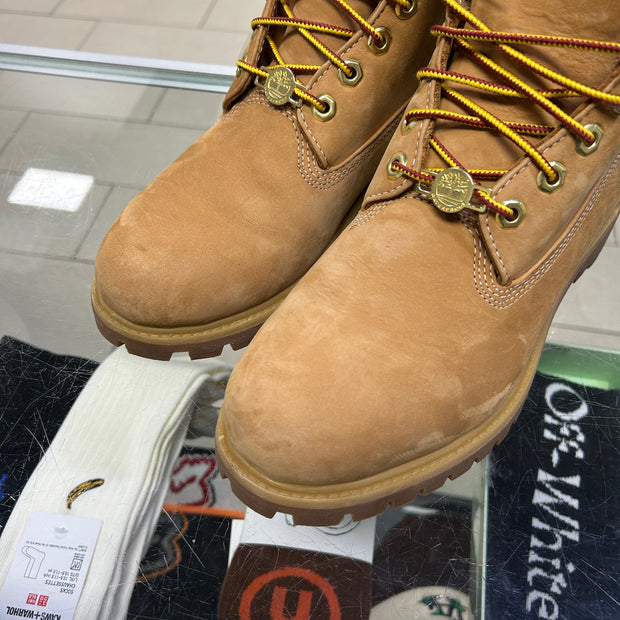 Timberland 6" Premium Warm Fur Wheat Boot