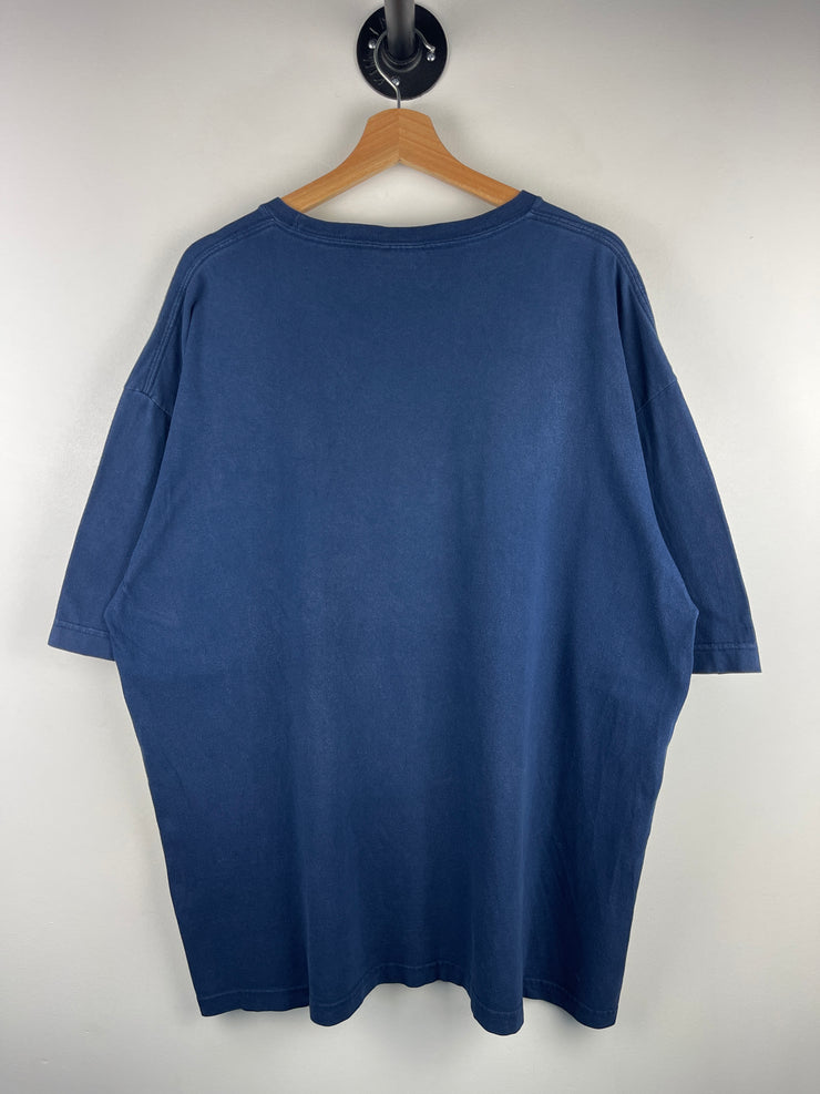 Vintage 90s Tommy Hilfiger TH Navy Tee